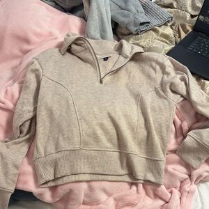 Target Women's Cream V-Neck Sweater